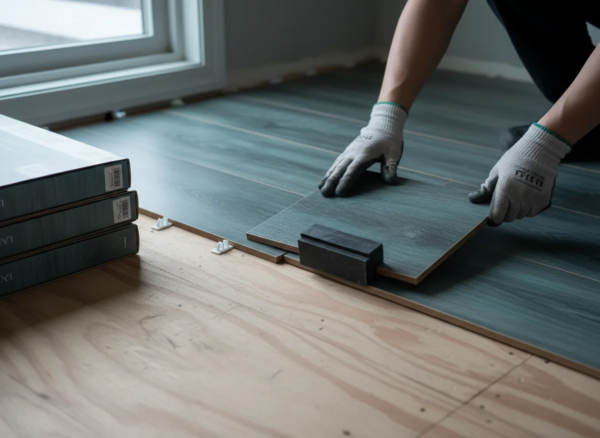 Luxury Vinyl Plank Installation company in Shafer, MN